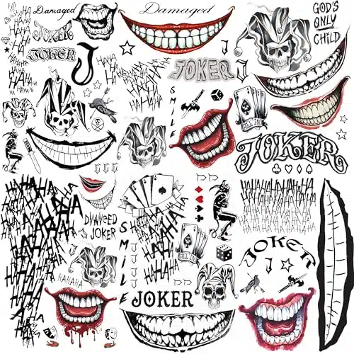 2024 New Joker Tattoo Designs Best Reviewed